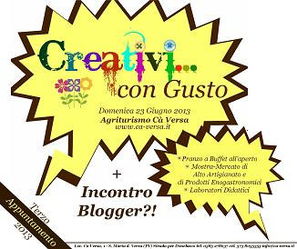 locandina creativi con gusto