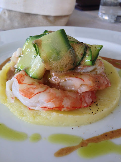 Gamberi cotti a bassa temperatura