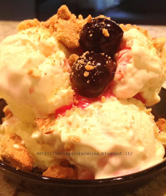 Gelato al cheesecake
