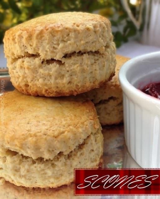Scones ai fiocchi d'avena