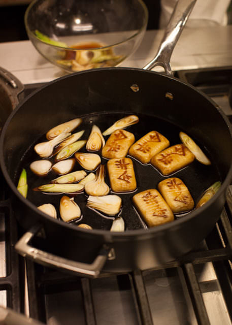 Preparazione Sukyaki