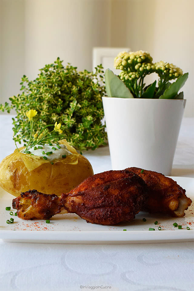 Pollo al tè nero affumicato e paprika Pollo al tè nero affumicato e paprika