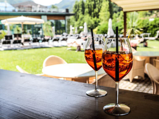 aperitivoroseoeuroterme Roseo Euroterme giardino