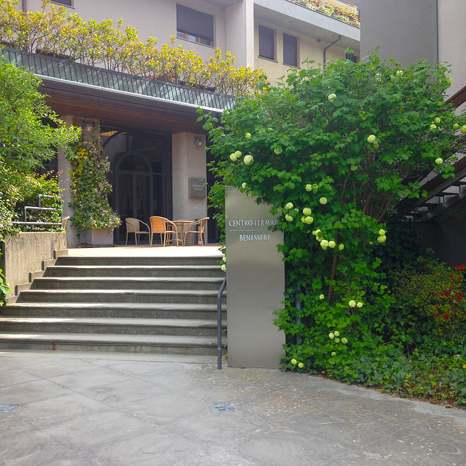 Entrata Centro Benessere Roseo Euroterme