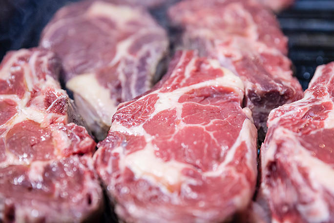 Grigliata di carne biologica irlandese