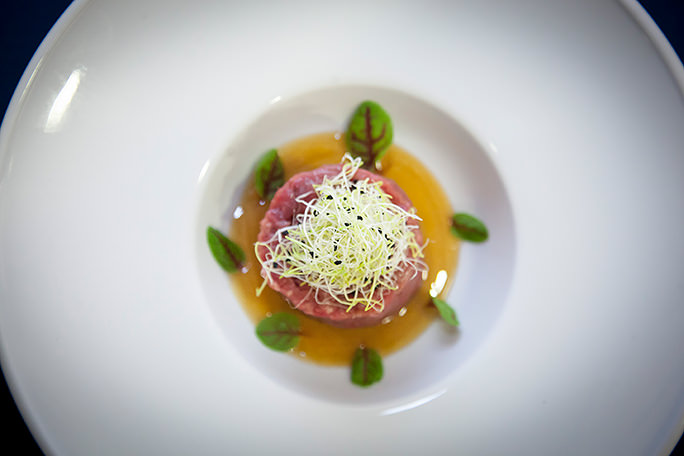 Tartare di carne biologica irlandese
