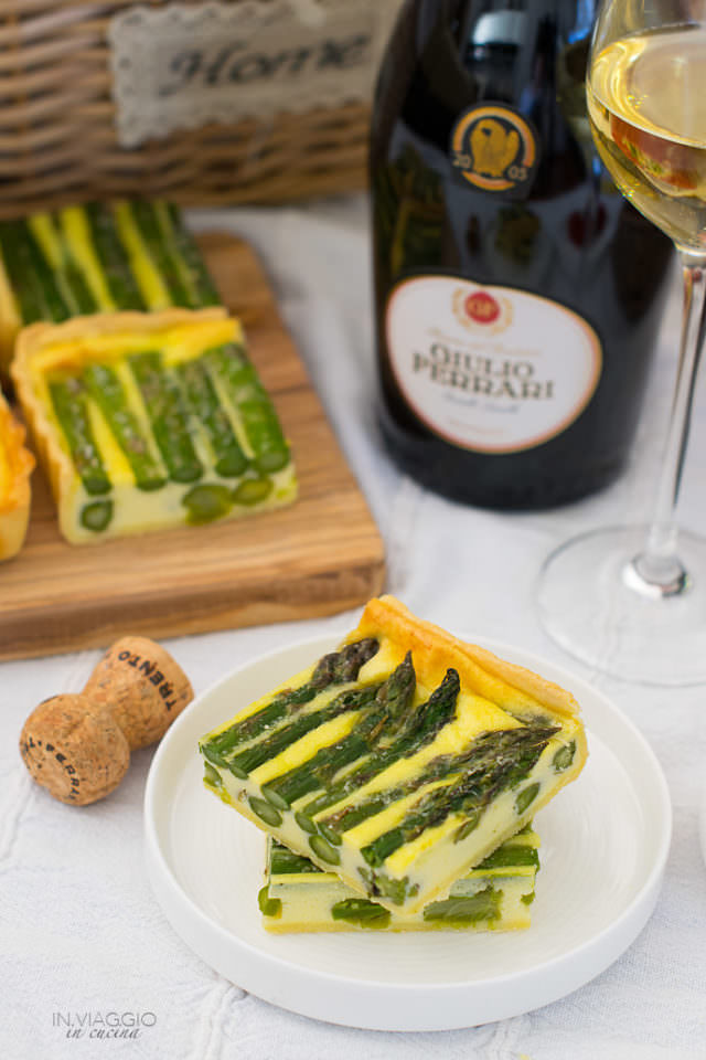 Asparagus quiche Asparagus quiche