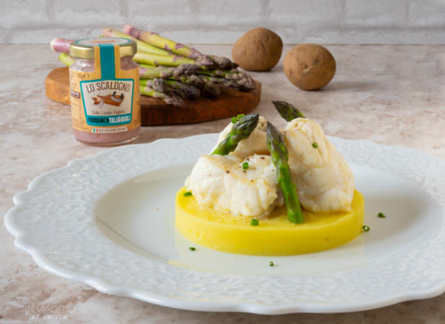monkfish with asparagus and light mashed potatoes monkfish with asparagus and light mashed potatoes