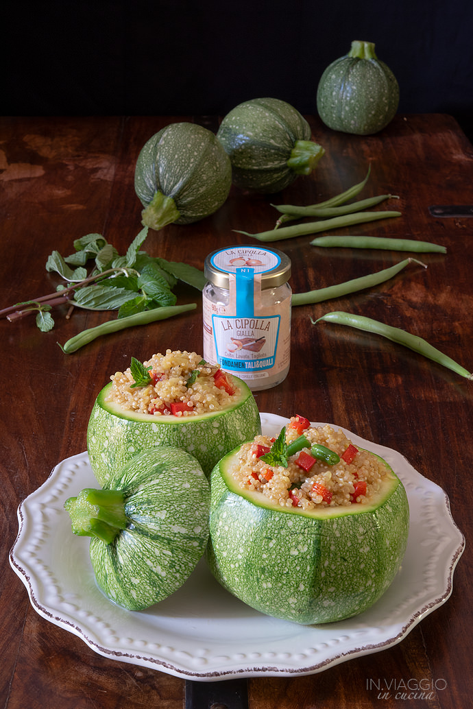 zucchine con quinoa