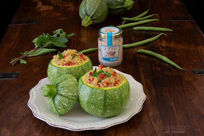zucchine ripiene vegetariane