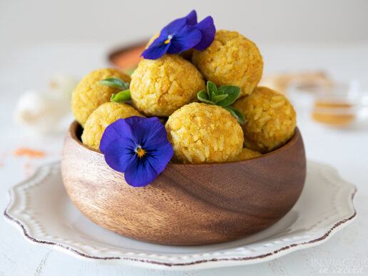 polpette di riso e lenticchie al curry polpette di riso e lenticchie al curry
