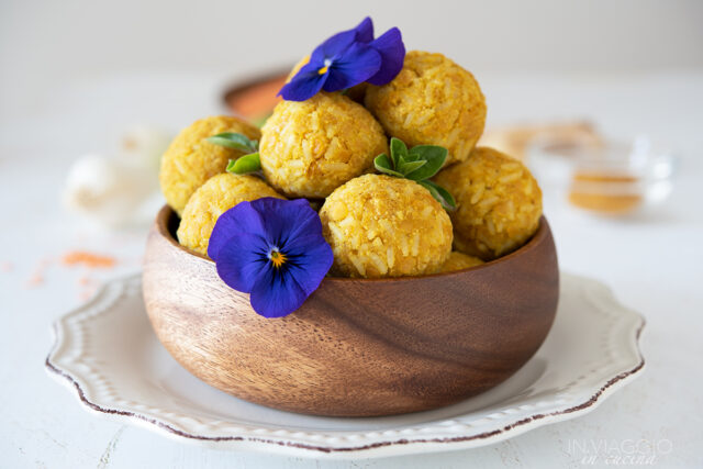polpette di riso e lenticchie al curry polpette di riso e lenticchie al curry
